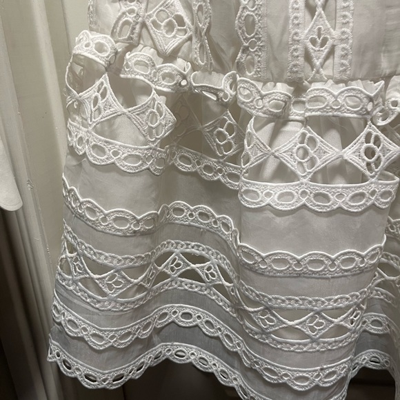 Endless Rose Lace Mini Dress Small - White - Picture 7 of 9